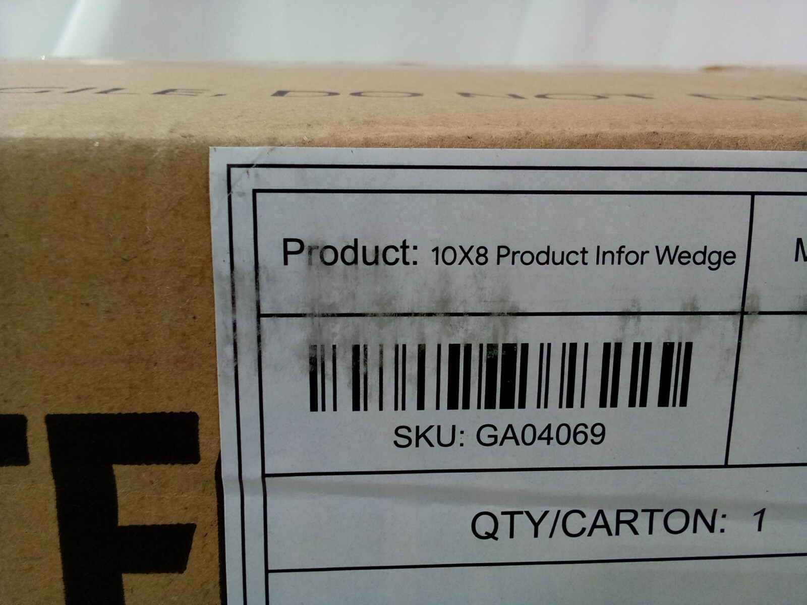 GA04069 Outform 10×8 Metal Info Wedge, UA210049-A