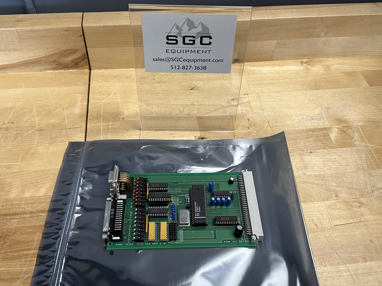 Karl Suss PCB PN: SIO-ISA REV: 2.0