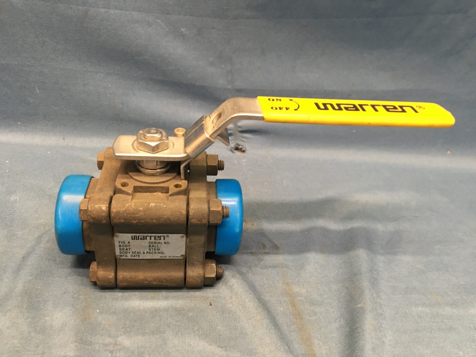 Warren 356FRG 1″ Ball Valve 2000WCB WOG 316 Stainless Steel