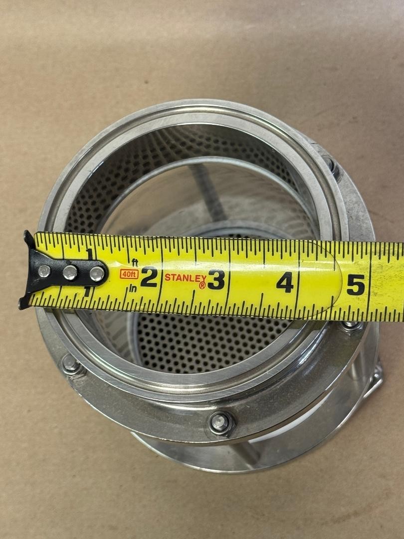 CIPRIANI HARRISON 4″ AISI 316L50/13 VALVE SIGHT GLASS WITH CLAMP