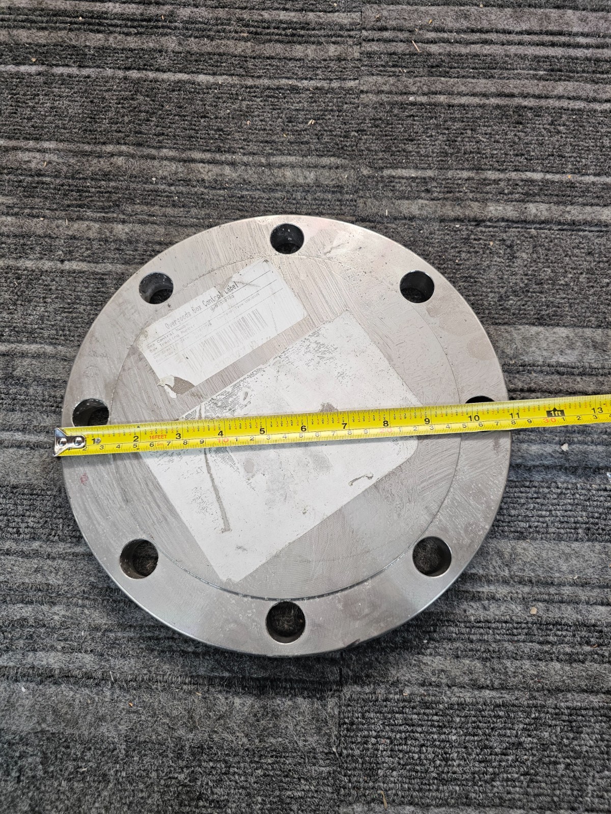Stainless Steel Flange B16.5 150 6″ SA182 F316/316L C1501 , 11 inch OD.