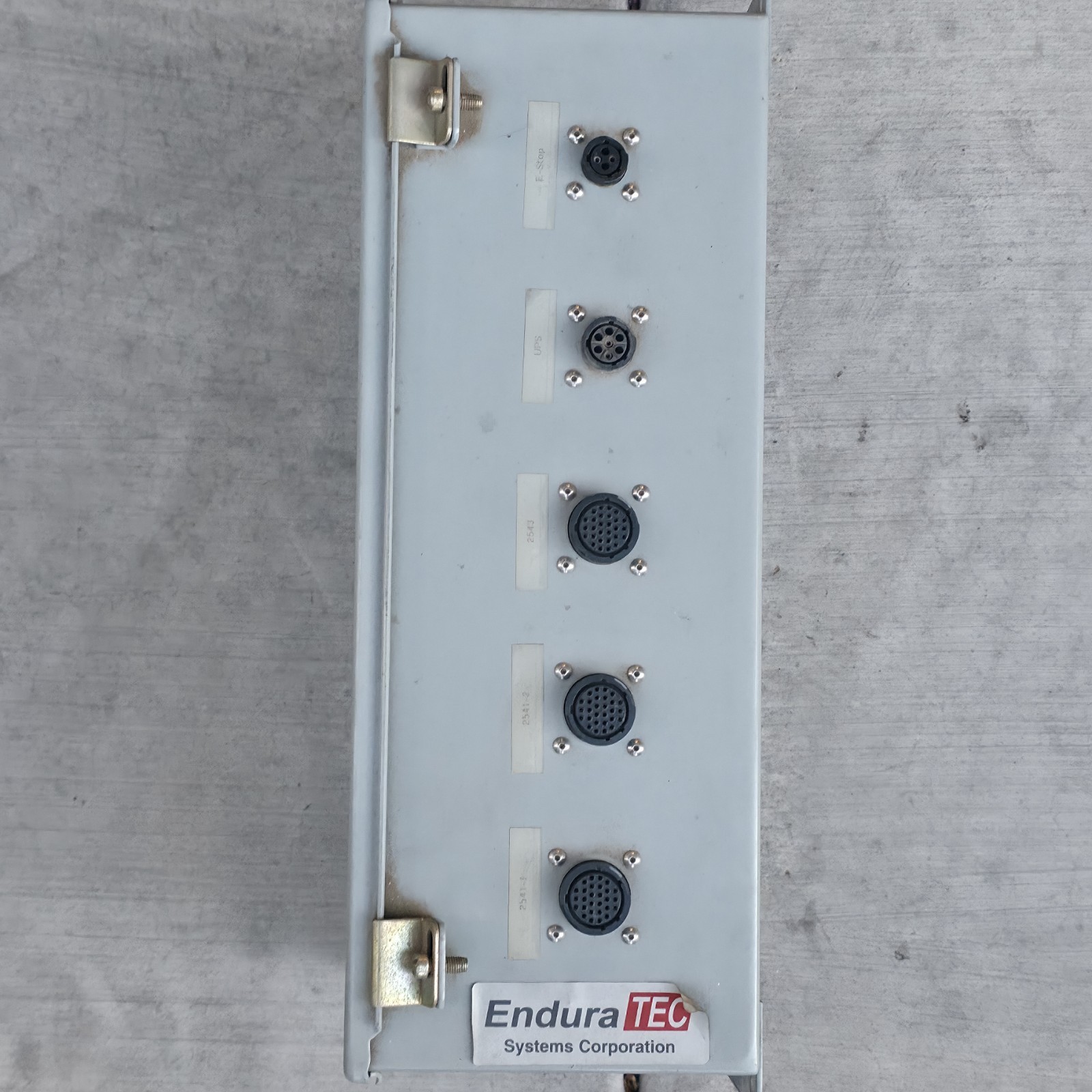 Enduratec Systems Interface – Hoffman Box – Shunt Cal E-Stop 2541-1 2541-2 2543