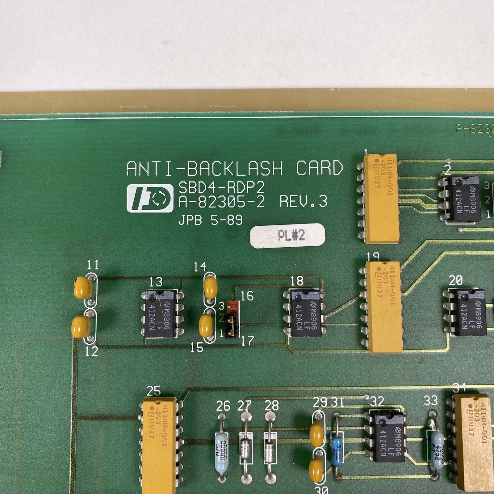 Industrial Drive Anti-Backlash Card By Kollmorgen RDP2-101