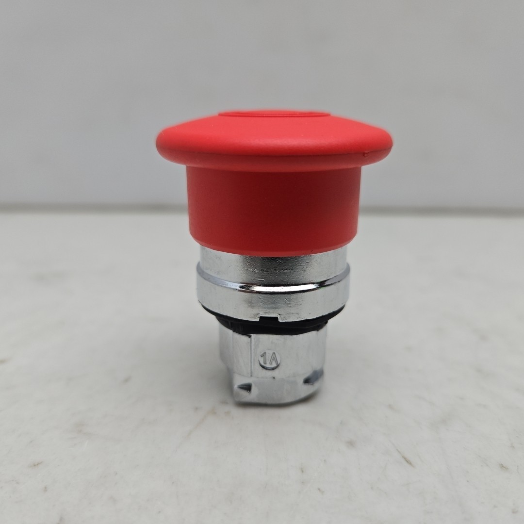 2 Pack Telemecanique ZB4BT4 Emergency Stop Push Button 22mm New Lot of 2
