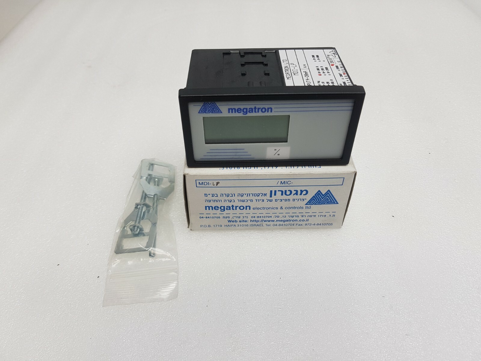 MEGATRON CONTROLLER MDI-LP 4-20mA, Display 0-100.0