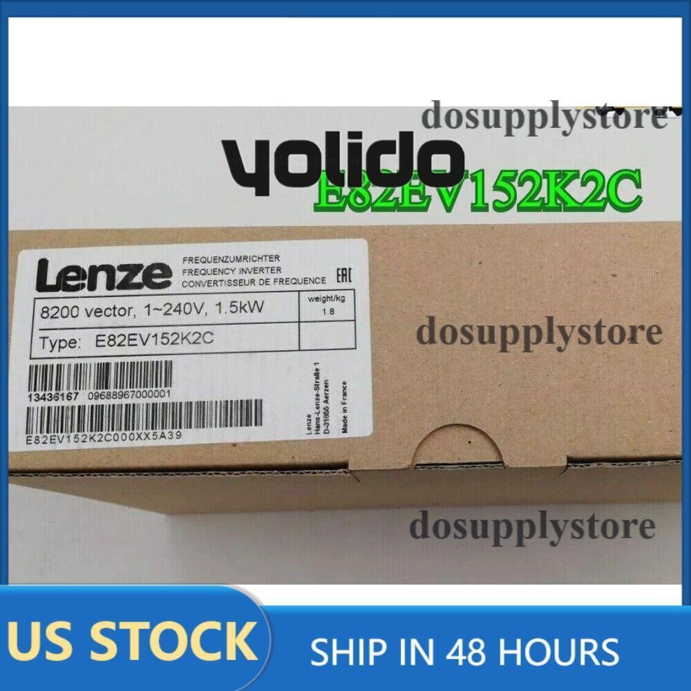 1PC E82EV152K2C NEW LENZE E82EV152K-2C LENZE FREQUENCY INVERTER Fast shipping