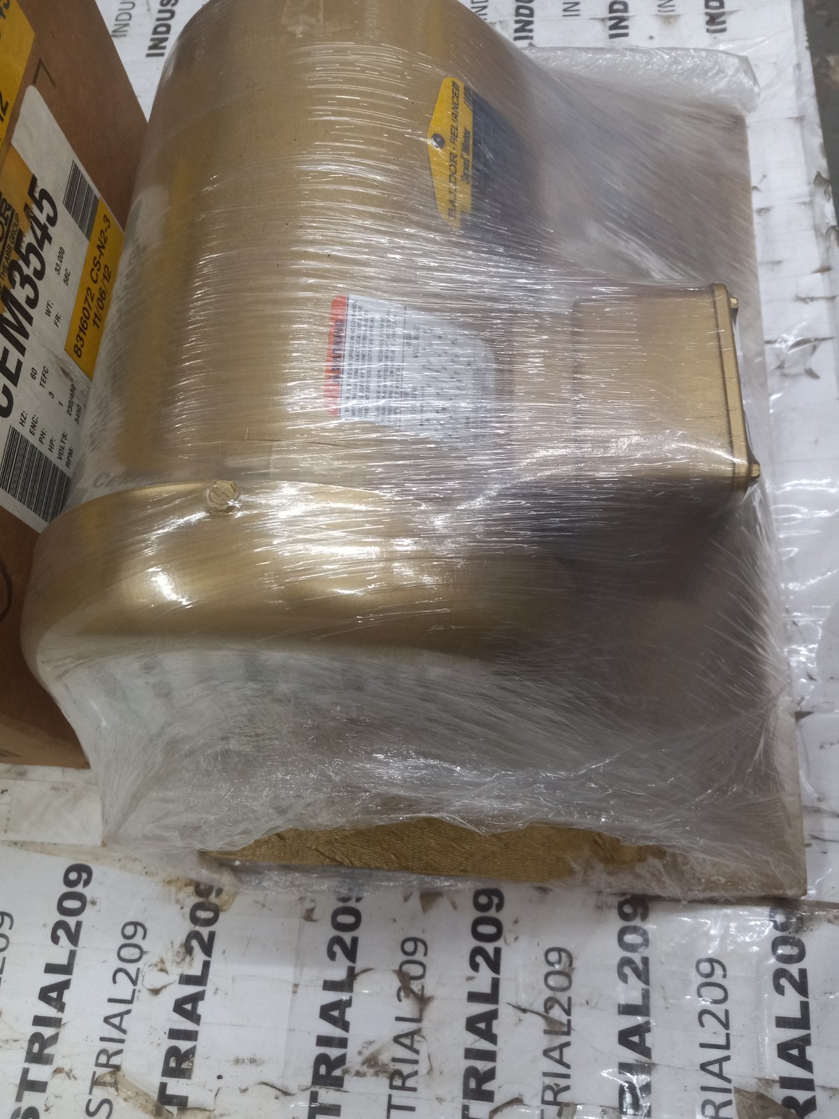 1HP BALDOR RELIANCE EM3546T 1760RPM 60HZ 208-230/460V