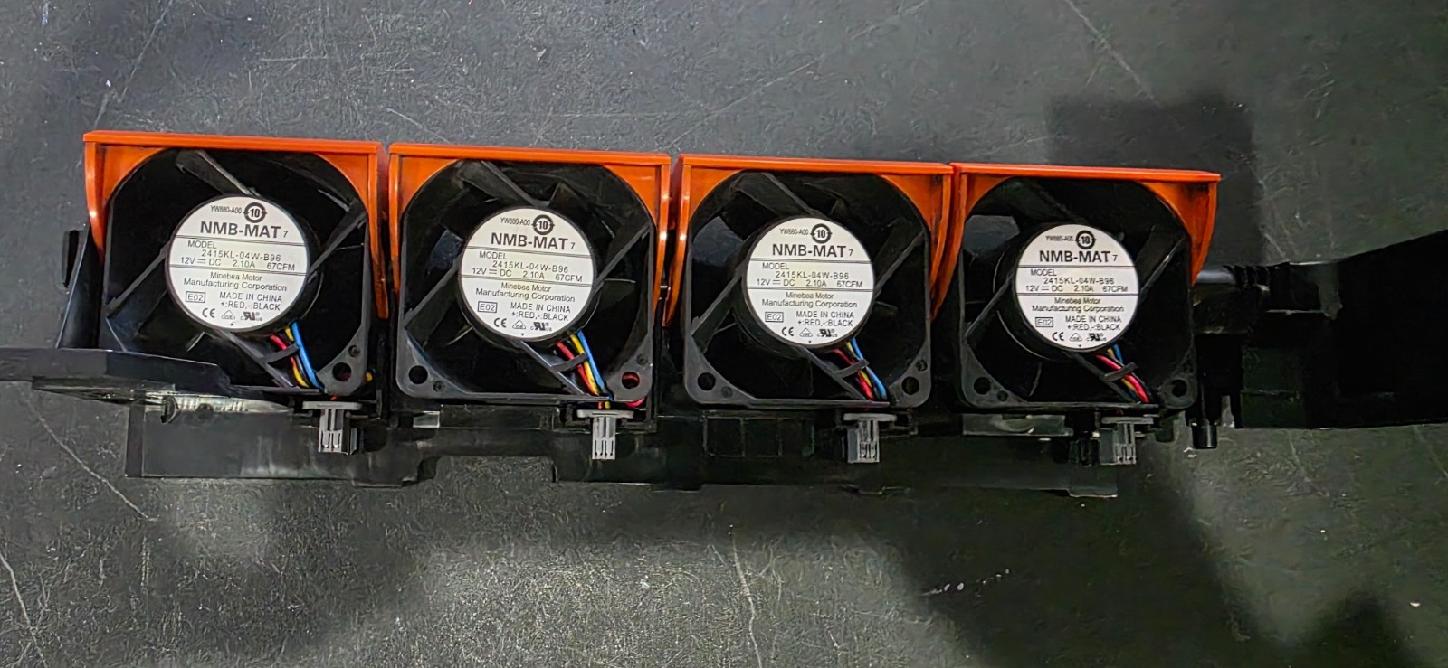 4 Fan Assembly PR-970-Bracket PFC0612DE-Fan