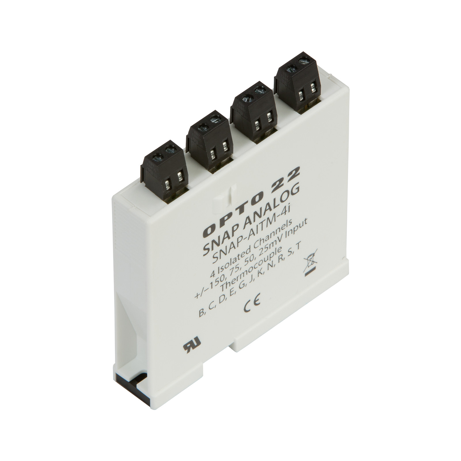 OPTO-22 SNAP-AITM-4I 4 Isolated Channels Thermocouple or Analog Input Module