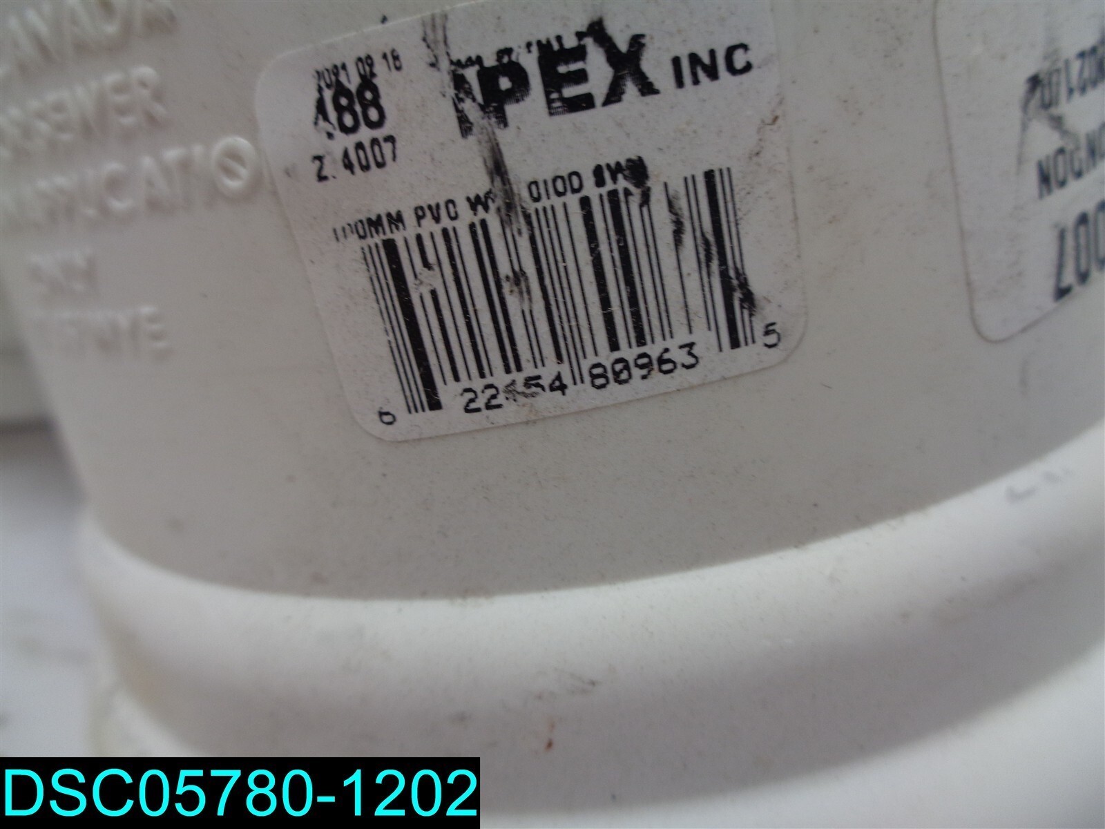 4″ PVC SDR 35 1/8 Bend 45Â° Wye 622454809635