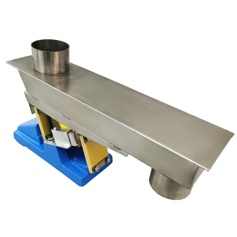 Food Feeder Small Feeder Pellet Feeder110V Electromagnetic Vibrating Feeder 1T/H