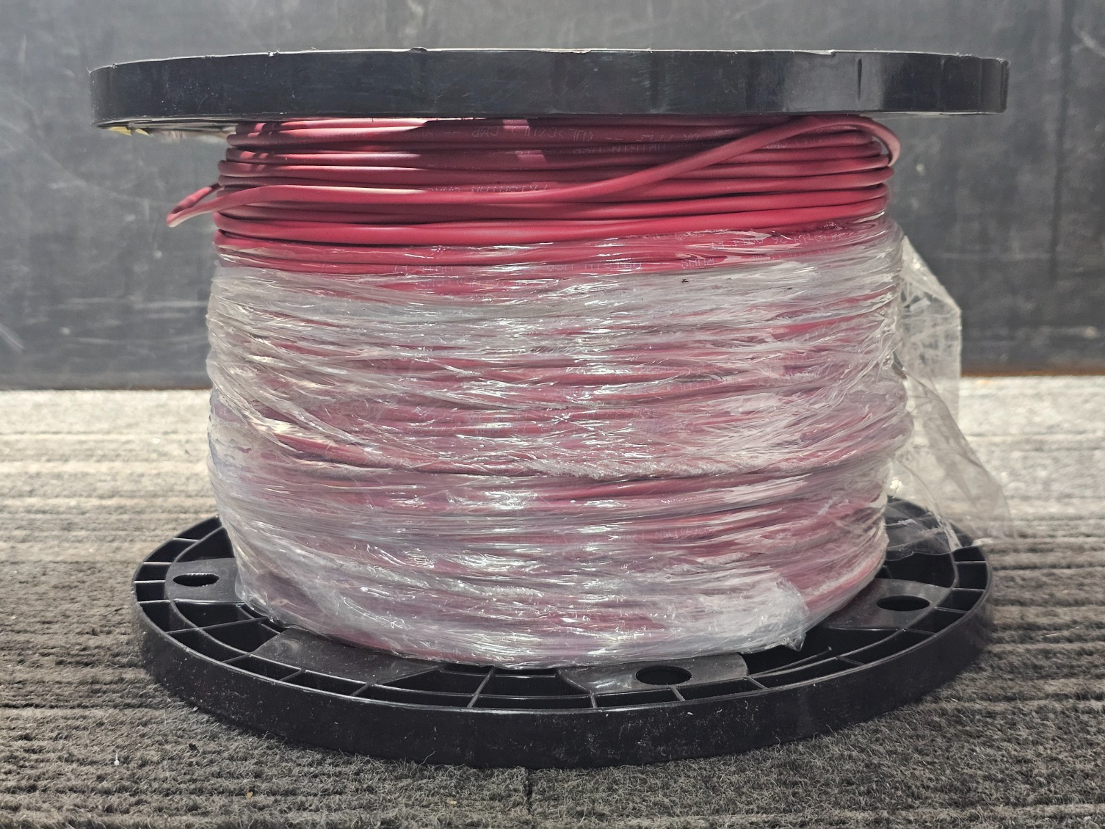 Prysmian Carol E3512S 16 AWG 2-Conductor 1000 ft Unshielded FLP Cable, Red
