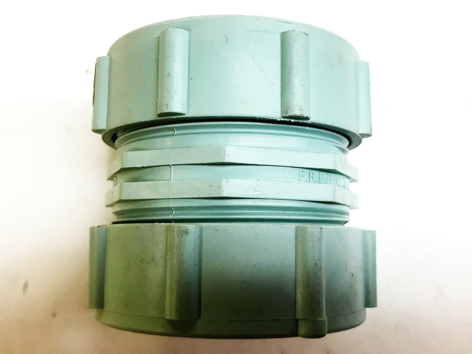 Enfield 1-1/2″ Labline Acid Waste MJ x MJ FRPP Coupling W161 NOS