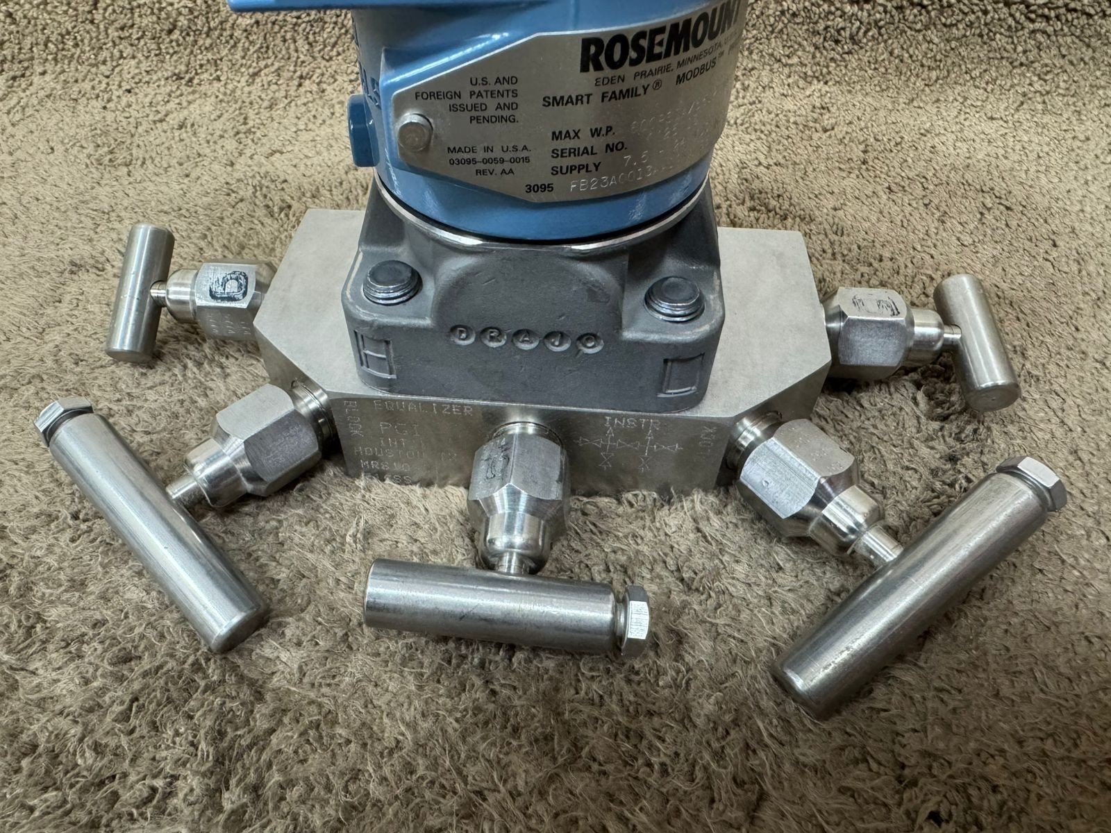 Rosemount / MultiVariable Transmitter / 3095FB23A0013AA10NANS5 / 800PSIA-55.2BAR