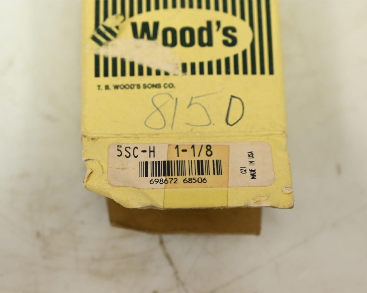 TB Wood’s 5SC-H 1-1/8″ Coupling Hub