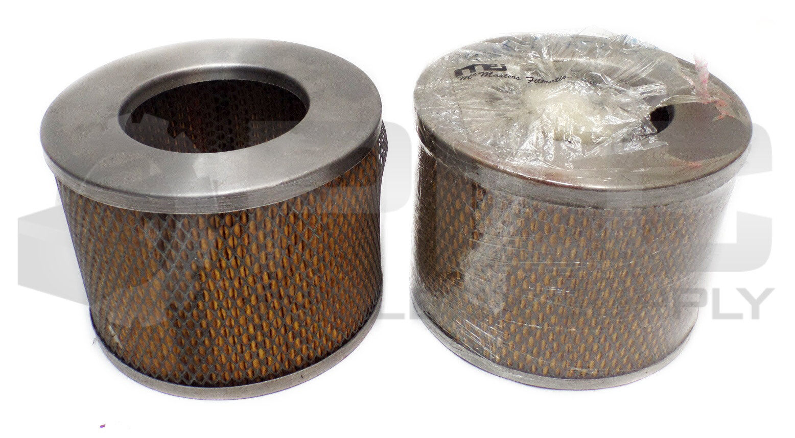 LOT OF 2 NEW McMASTERS TCM-6951-20C FILTER, ID: 3-11/16″ OD: 6-7/8″ H: 5-3/16″