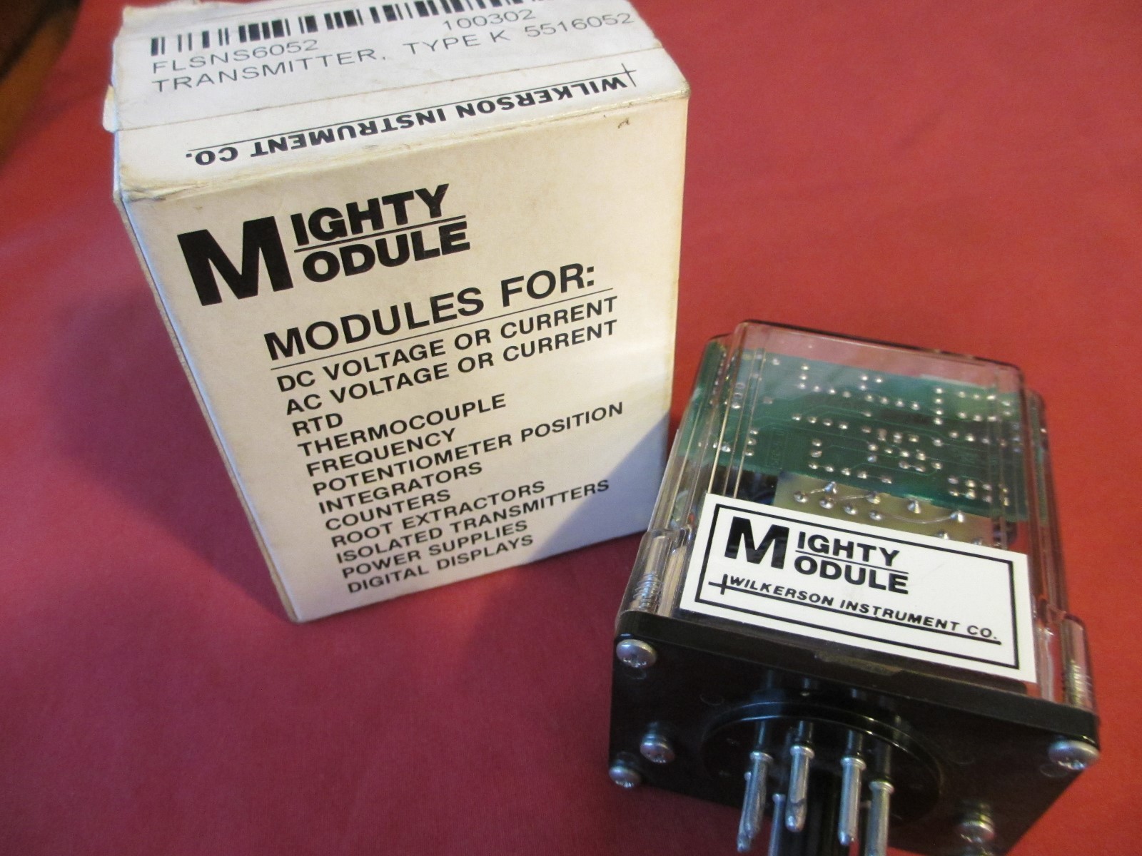 Wilkerson MM4001 Mighty Module Transmitter, Type K, 5516119, New in Box, SPO374