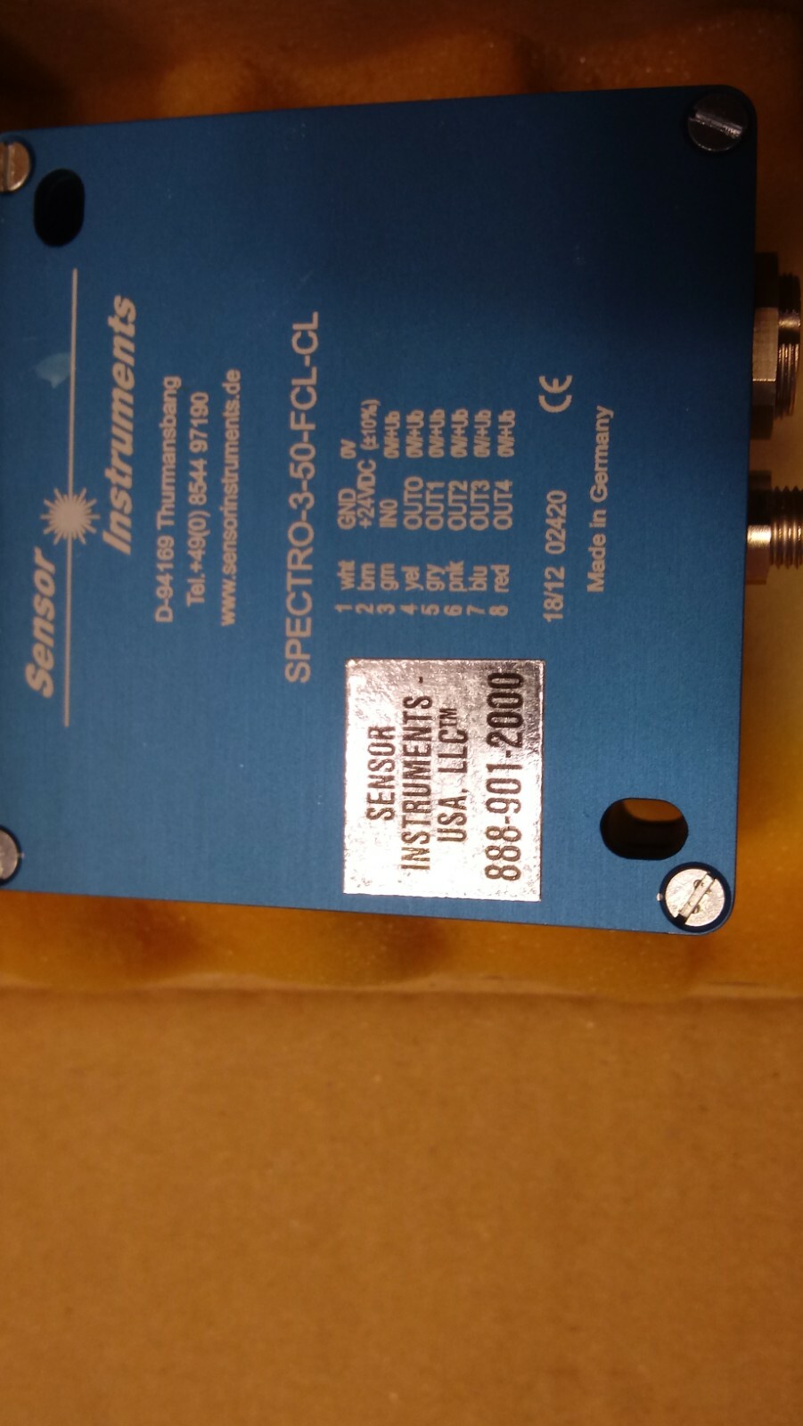 Sensor Instruments SPECTRO-3-50-FCL-CL #2