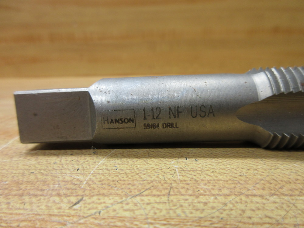 Hanson 1-12 NF Plug Tap 59/64 112NF