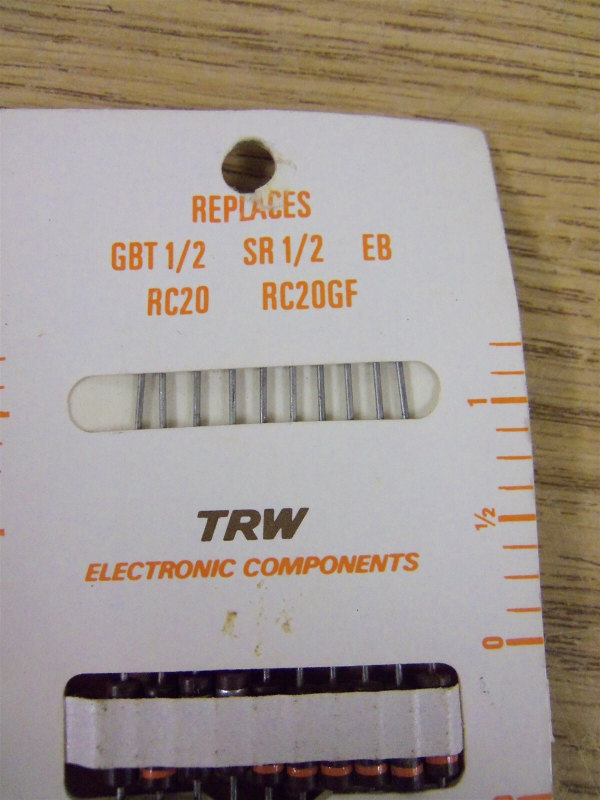 NEW TRW MIL-R-11 RC20 Carbon Composition Resistors 10-Pack *FREE SHIPPING*
