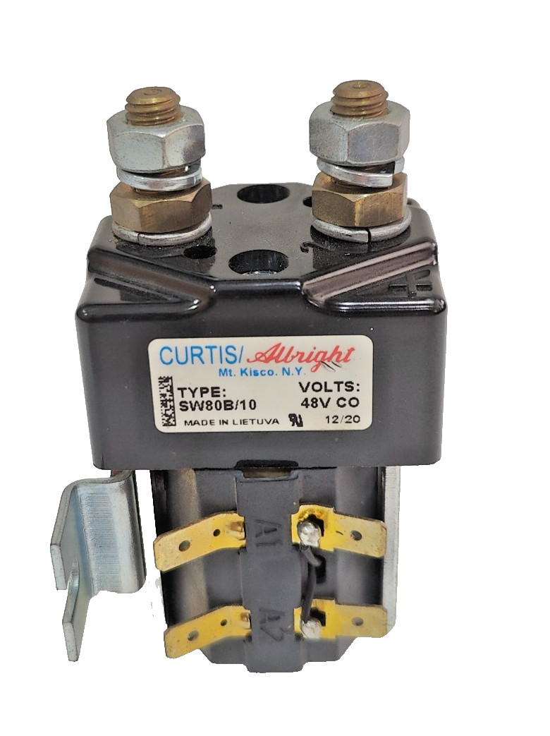 *NEW NO BOX* Albright SW80B-10 Single-Acting Solenoid Contactor 48V Continuous