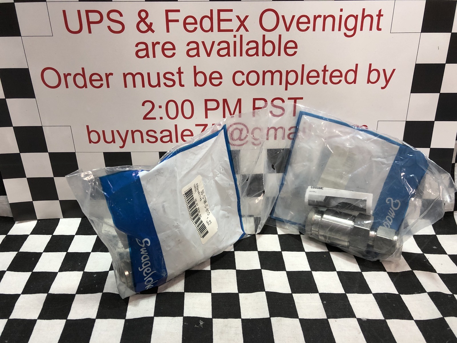 SWAGELOK SS-QTM8-D-810, Quick Connect STEM 1/2″, Lot Of 2 , SHIPSAMEDAY#1373D4