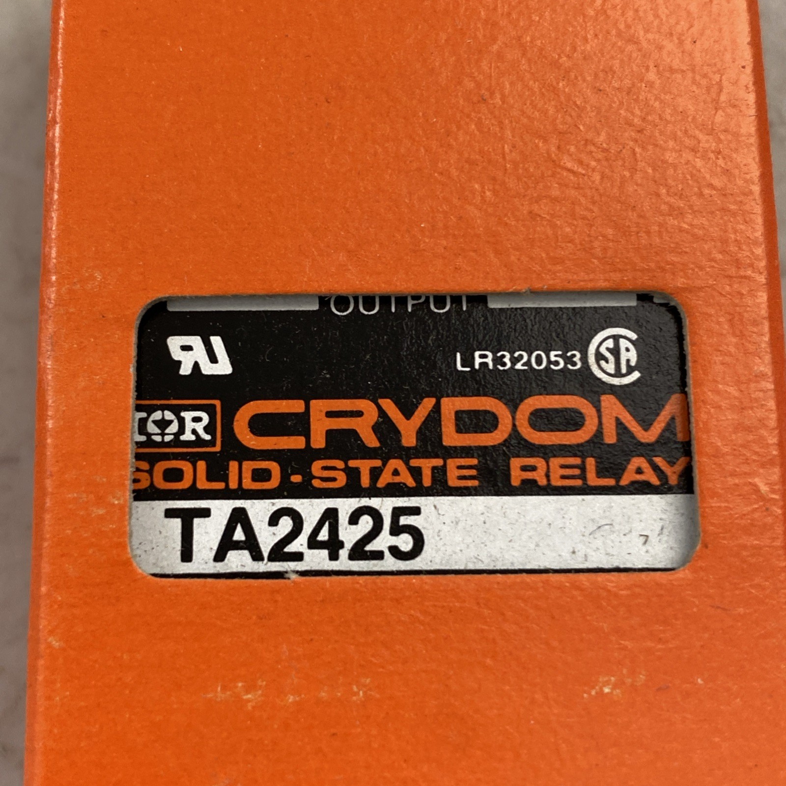 Lot of 39 CRYDOM SOLID STATE RELAY TA2425 INPUT 90-280V AND OUTPUT 240V