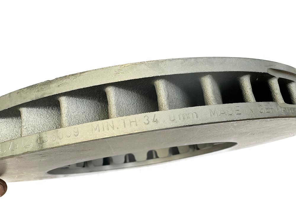 Zimmermann Front Disc Brake Rotor for Audi 100.3374.75 FREE FAST SHIP