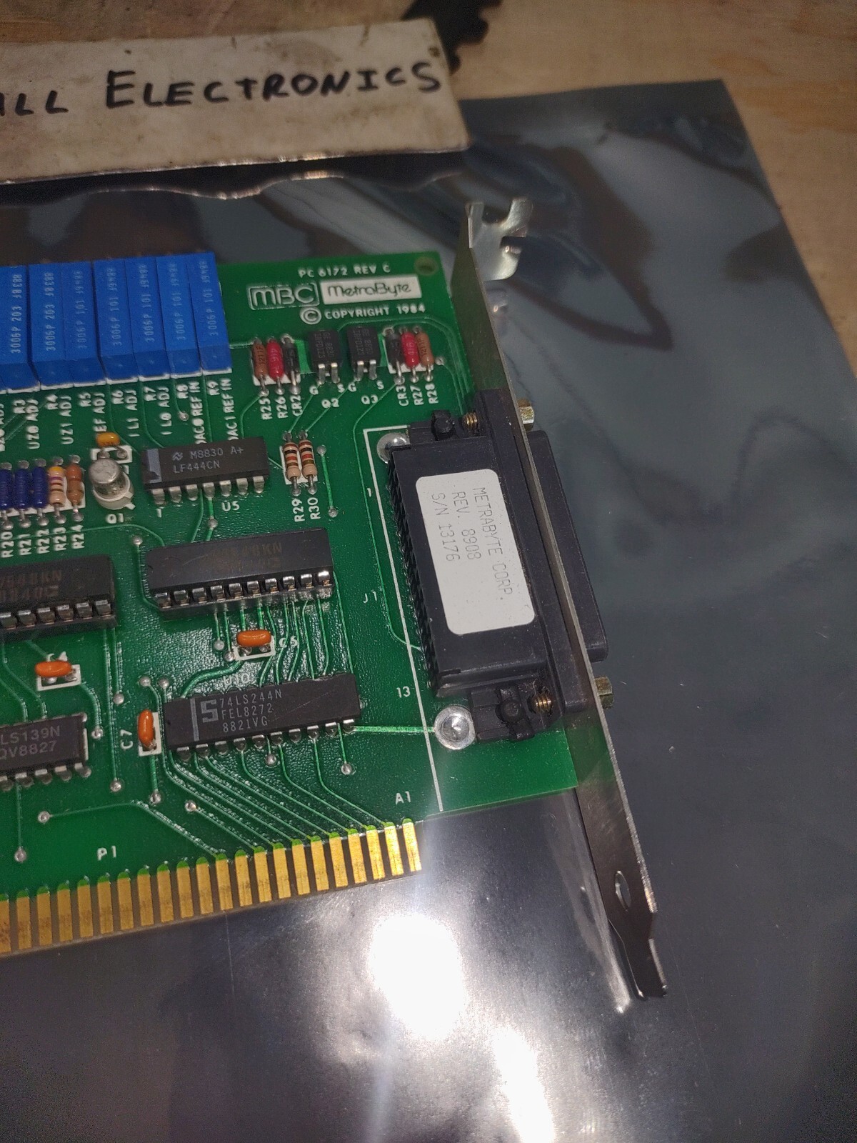 MBC Metrabyte PC6172 Digital To Analog Converter =Used=