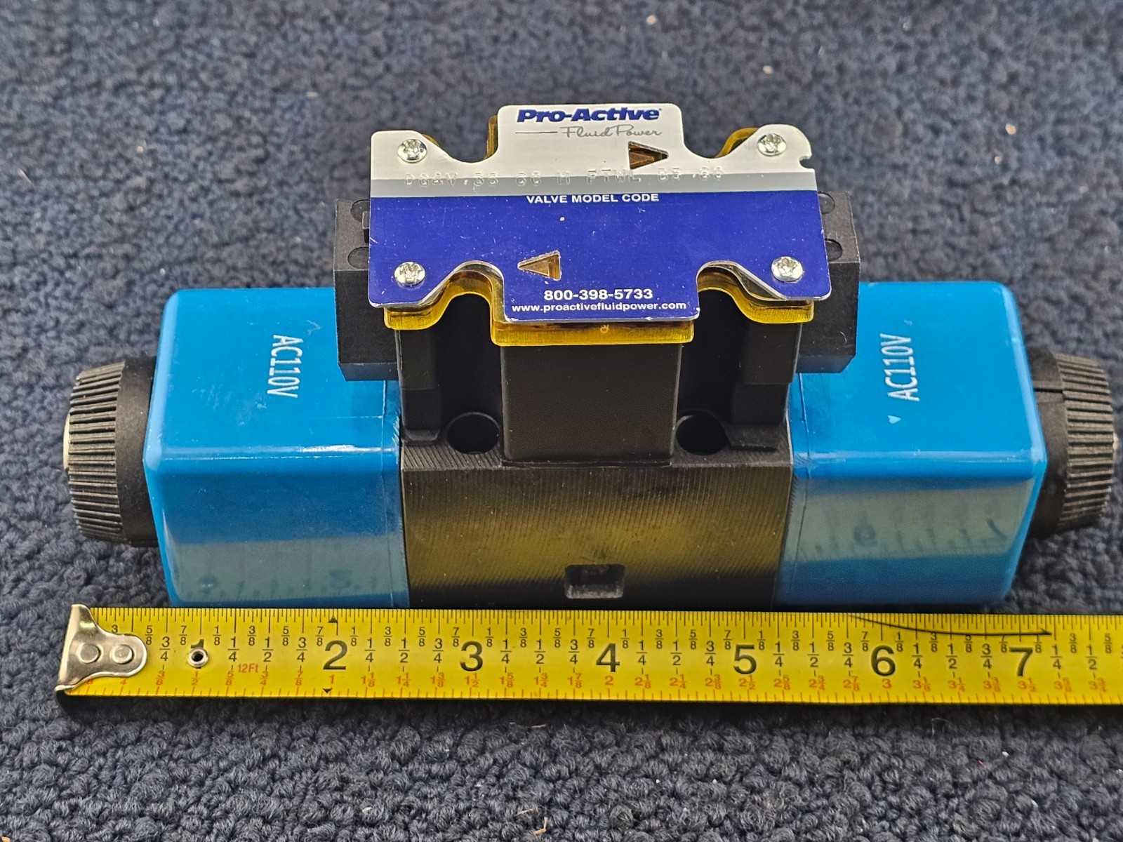 Pro-Active Fluid Power DG4V-3S-6C-M-FTWL-B5-60: Directional Control Valve