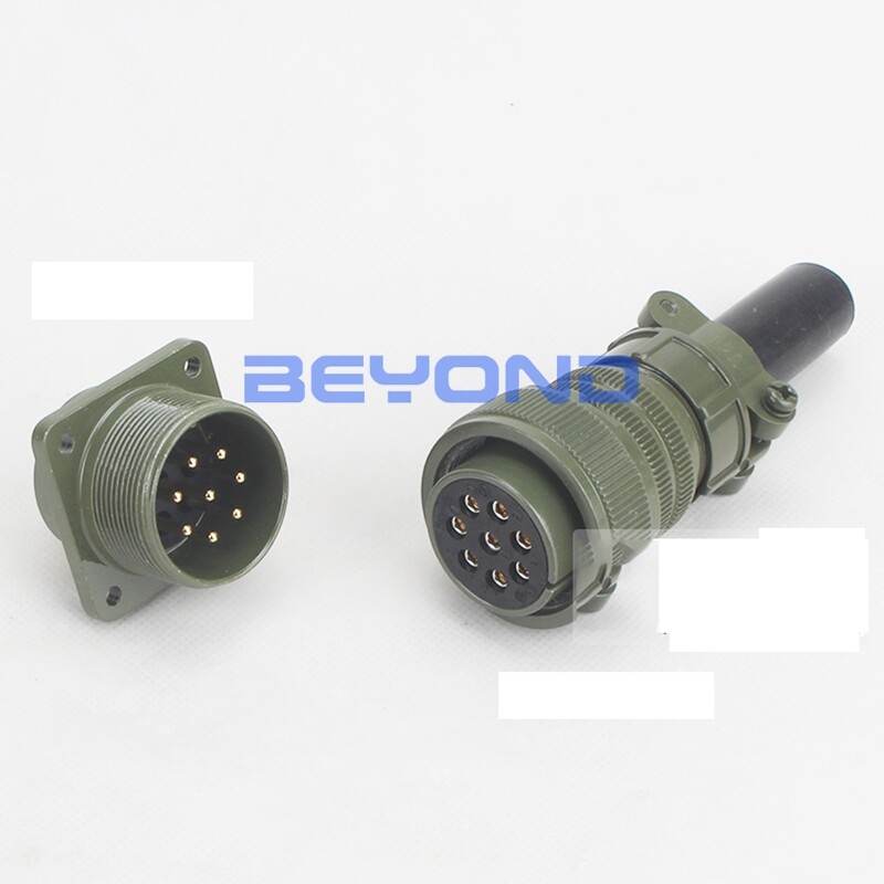 8 core connector aviation plug MS3106A-22-23 S/P Plug and socket
