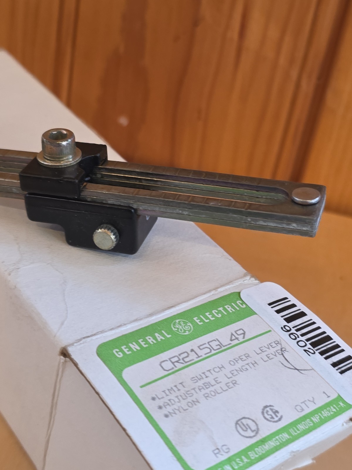 NEW GENERAL ELECTRIC CR215GL49 LIMIT SWITCH OPERATOR LEVER