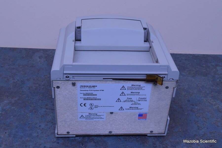 AB APPLIED BIOSYSTEMS GENEAMP PCR SYSTEM 9700 WITH 96 WELL BLOCK N8050200