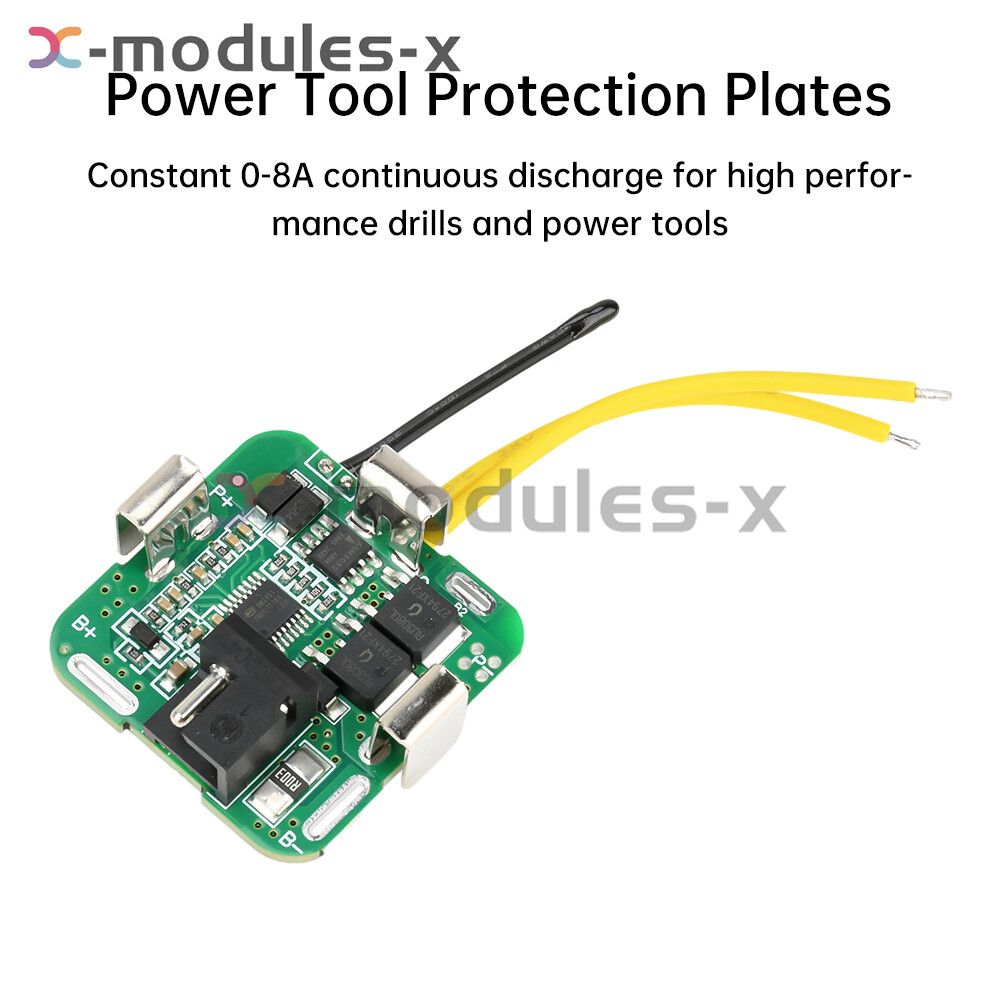 4S 16.8V 8A Li-ion Battery Protection Board module for Power Drill Tools