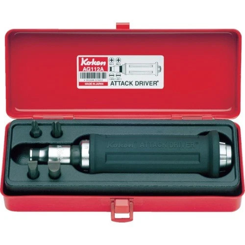KOKEN AG318A Impact Attack Screwdriver Set Japan Made in Japan