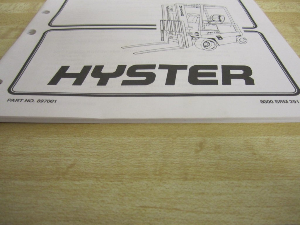 Hyster 897001 Periodic Maintenance Manual Hy-897001