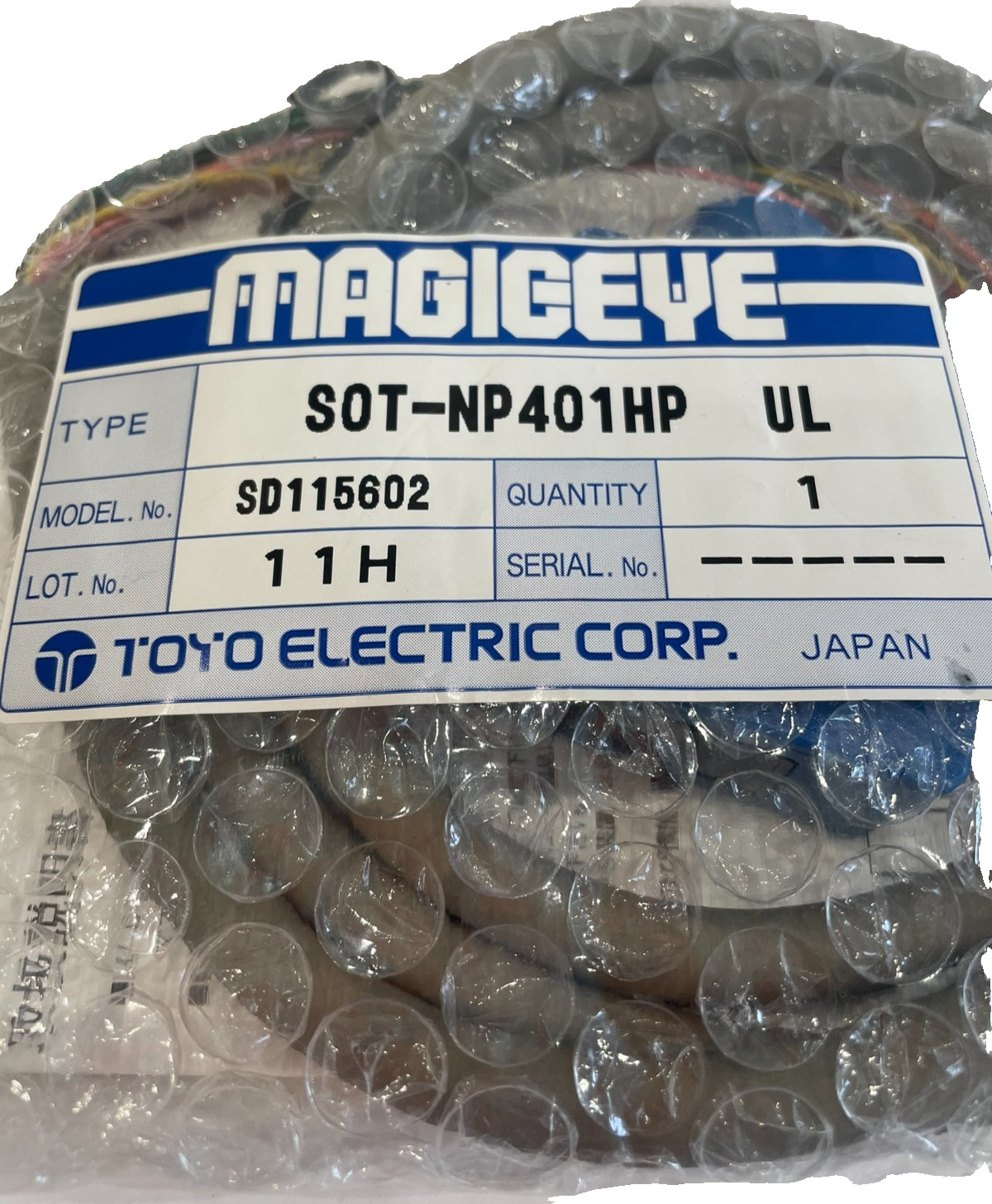 NEW TOYO ELECTRIC MAGICEYE S0T-NP401HP PHOTOSWITCH SENSOR S0TNP401HP