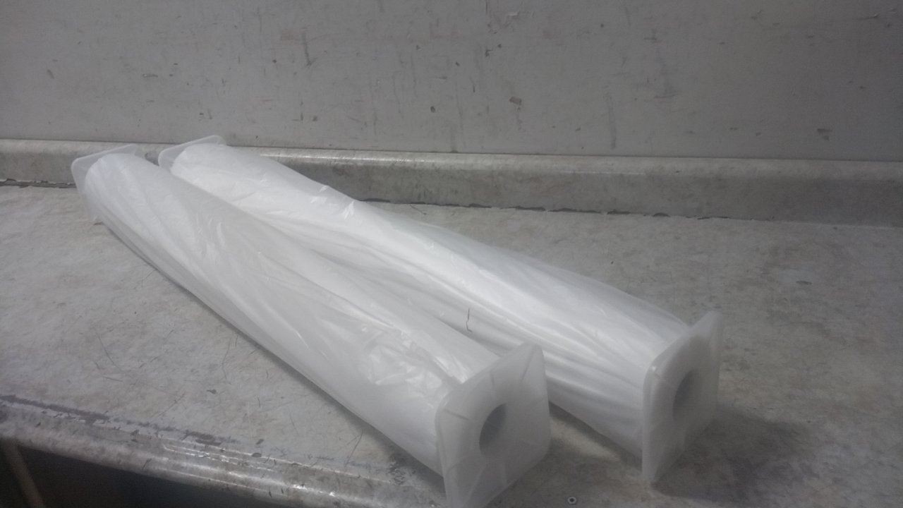 HP CH023A 2 Pk 36 In Width 100 Ft Length White Paper Roll