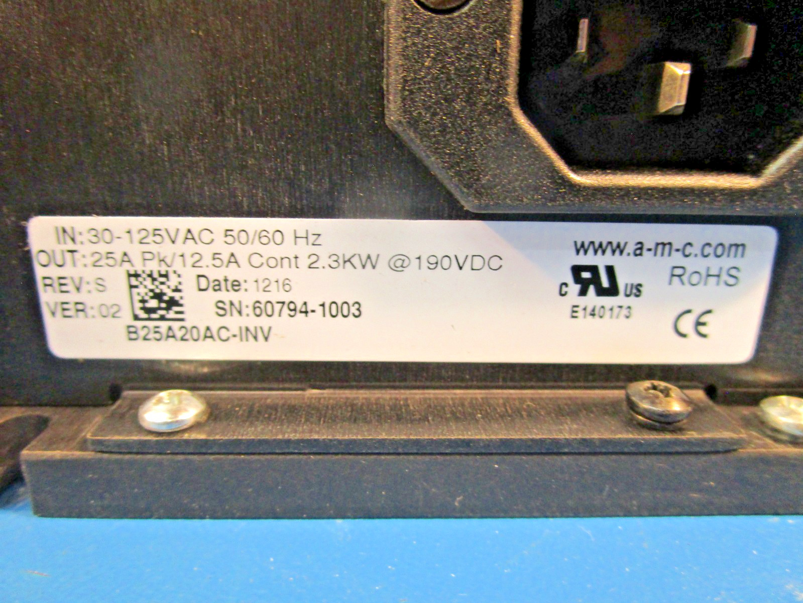 Advanced Motion Controls B25A20AC Servo Drive