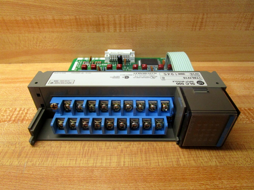 Allen Bradley 1746-IV16 Input Module 1746-1V16 W/O Door/ Series C