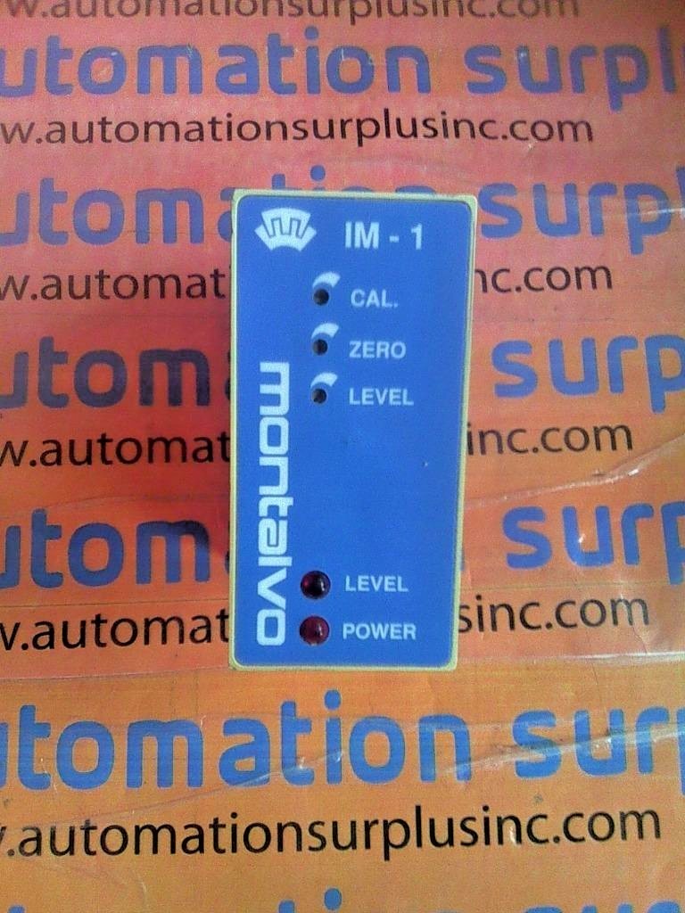 MONTALVO IM-1 TYPE IM-1/B-1-C-4 TRANSDUCER AMPLIFIER WOW!!