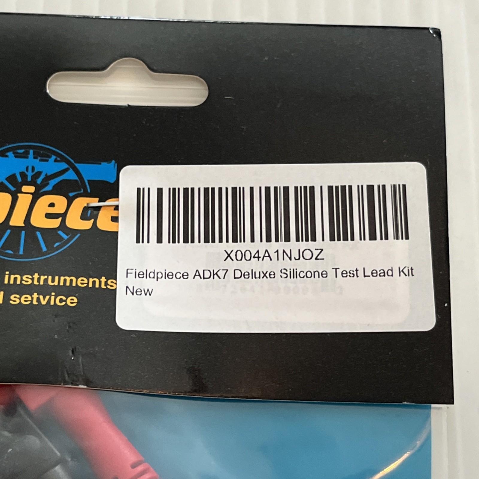 Fieldpiece ADK7 Deluxe Silicone Test Lead Set with Clips/Molex Tips- Brand New