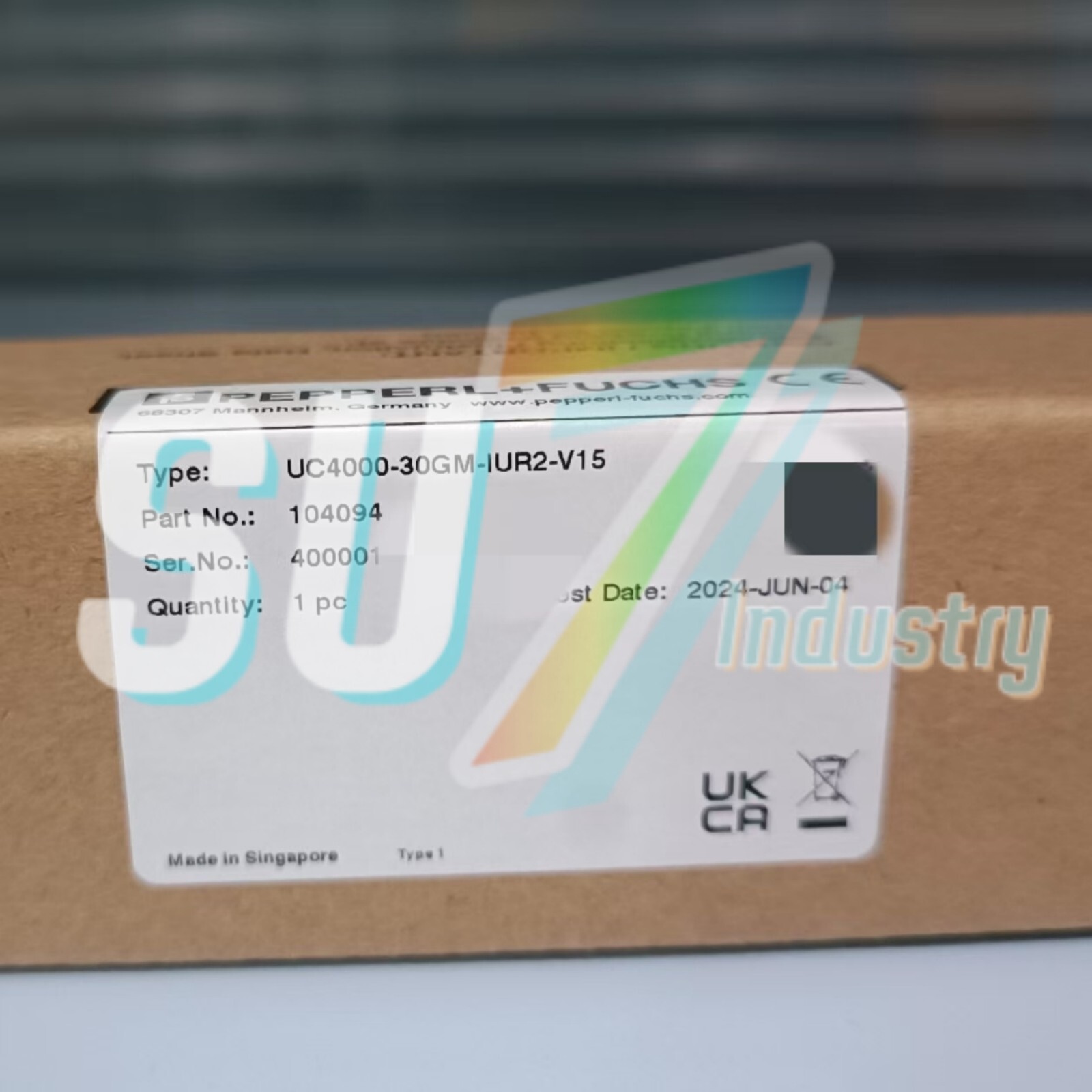 PEPPERL+FUCHS UC4000-30GM-IUR2-V15 Ultrasonic Sensor# 1pcs New In Box
