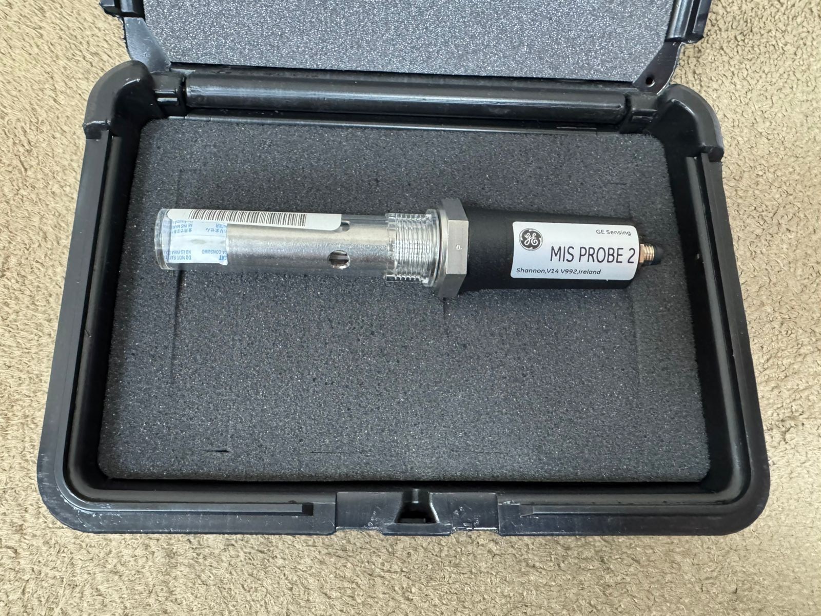 GE Panametrics / MIS Probe 2 / Aluminum Oxide Moisture Probe/ MISP2-2W-T30-100-0