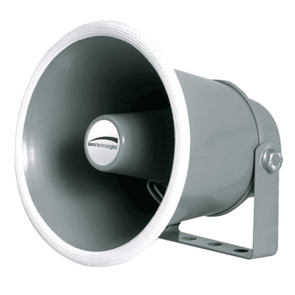 Speco Technologies 6 Inch Weather-Resistant Aluminum Speaker Horn 8 Ohms