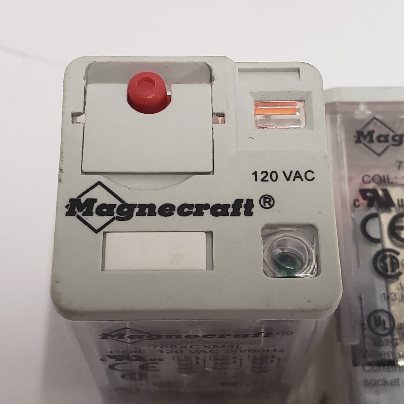 LOT OF 4 : MAGNECRAFT 788XCXM4L 120VAC, 16 AMP 277 AC 28 DC, FREE SHIPPING
