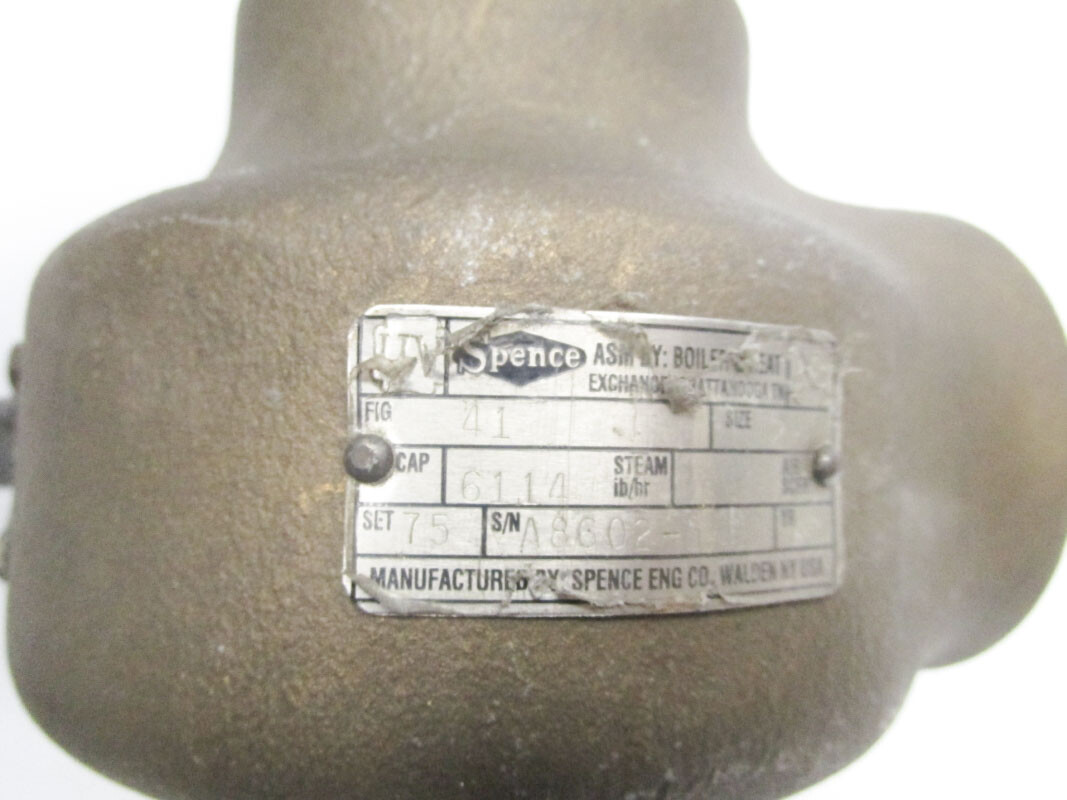 SPENCE FIGURE 41 2″ UNMP
