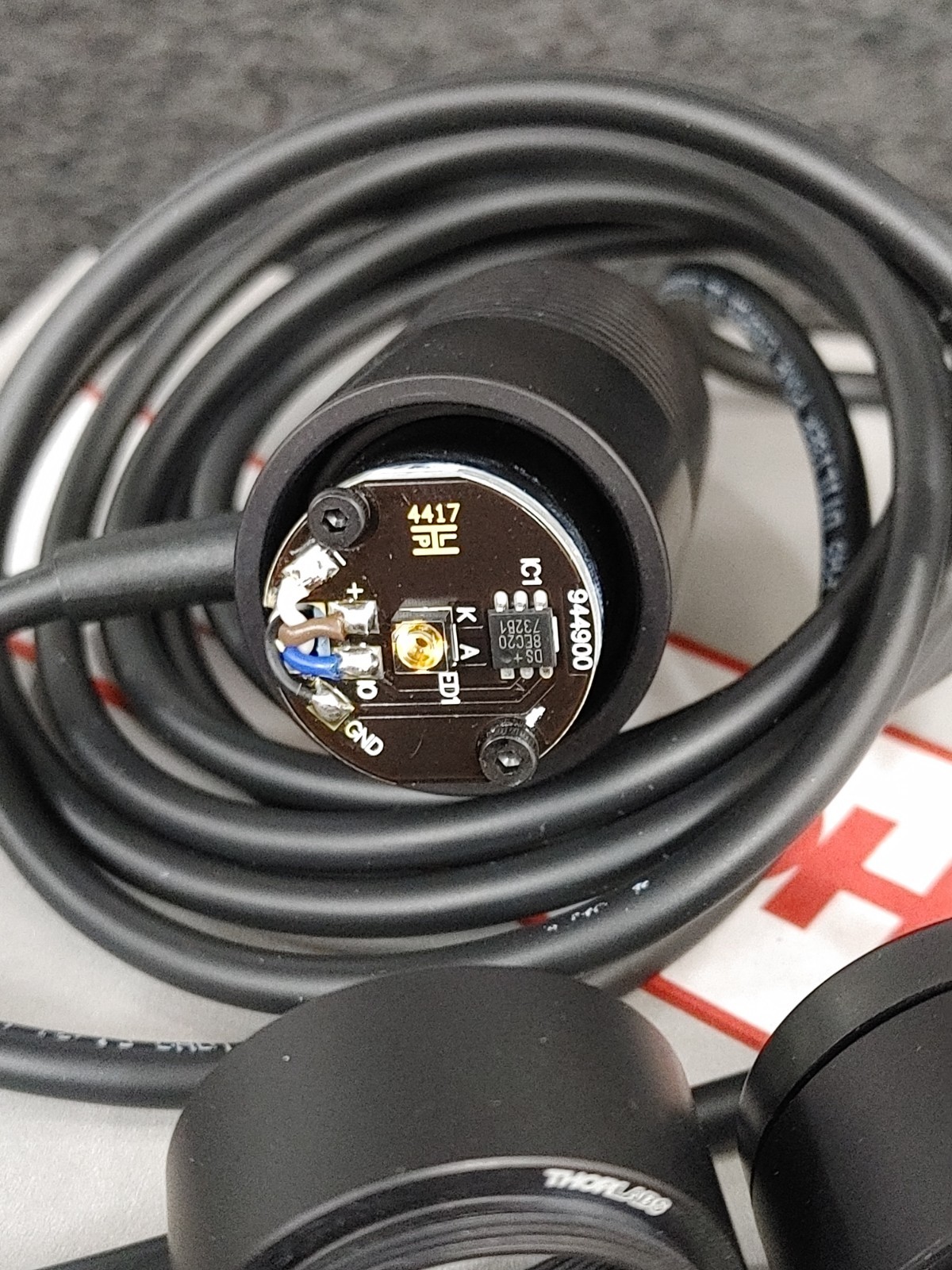 THORLABS M810L3 810 nm 325 mW 500 mA Mounted LED with Lens Tube