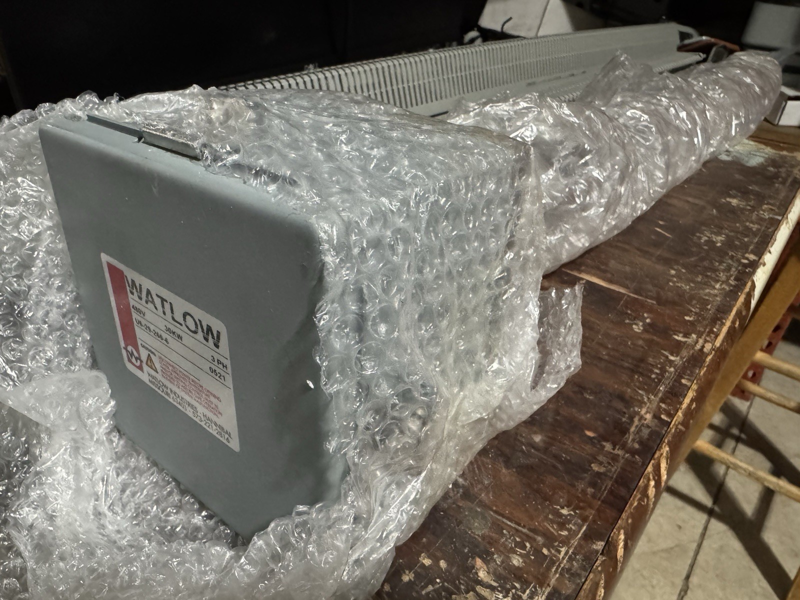 Watlow U6-29-266-6 Heater Element 480V 30KW 3PH