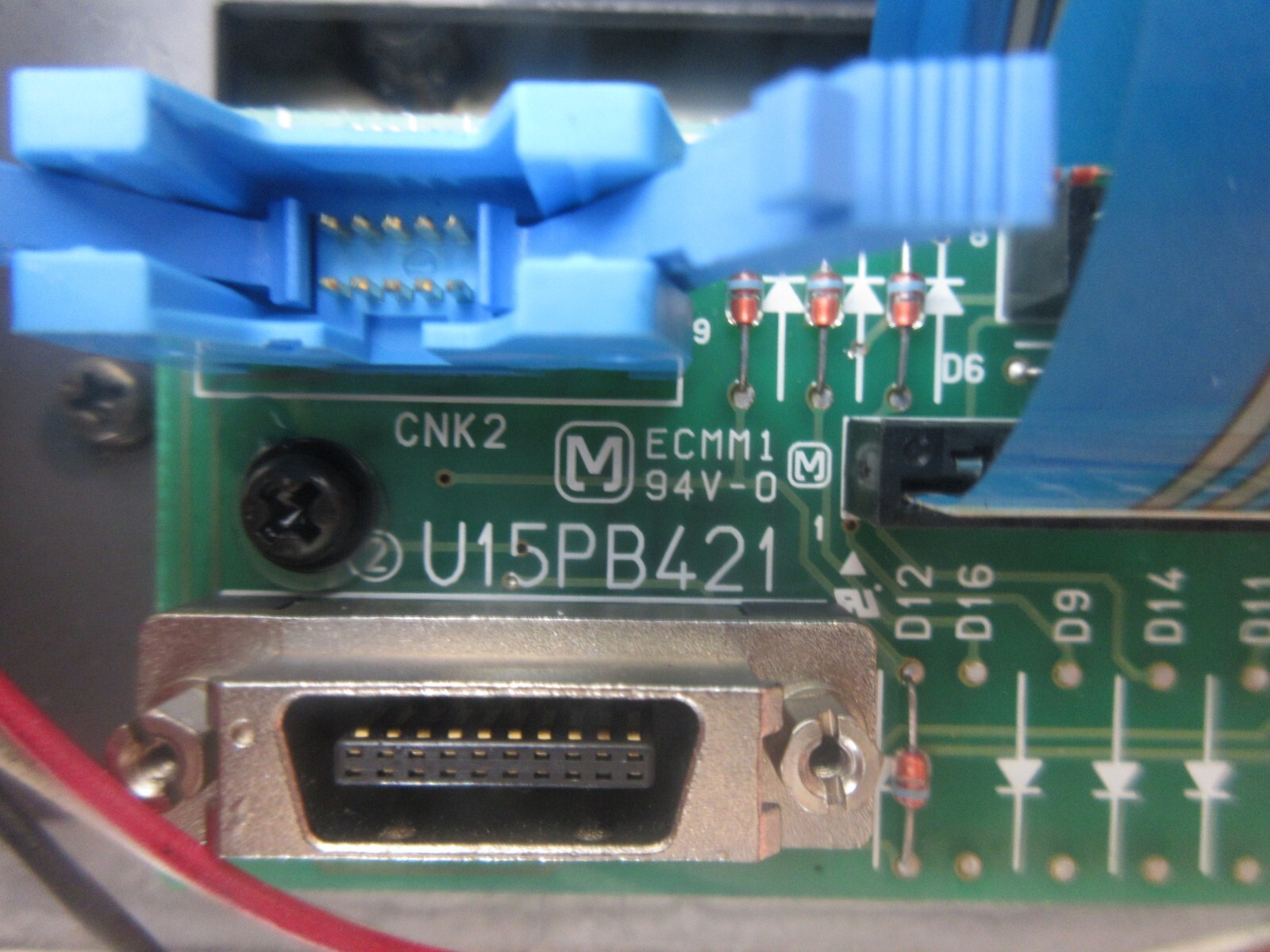 FANUC MDI UNIT A02B-0261-C164/MCR N0719 2004 06 W/ HDD WD400 U15PB421 ECMM1